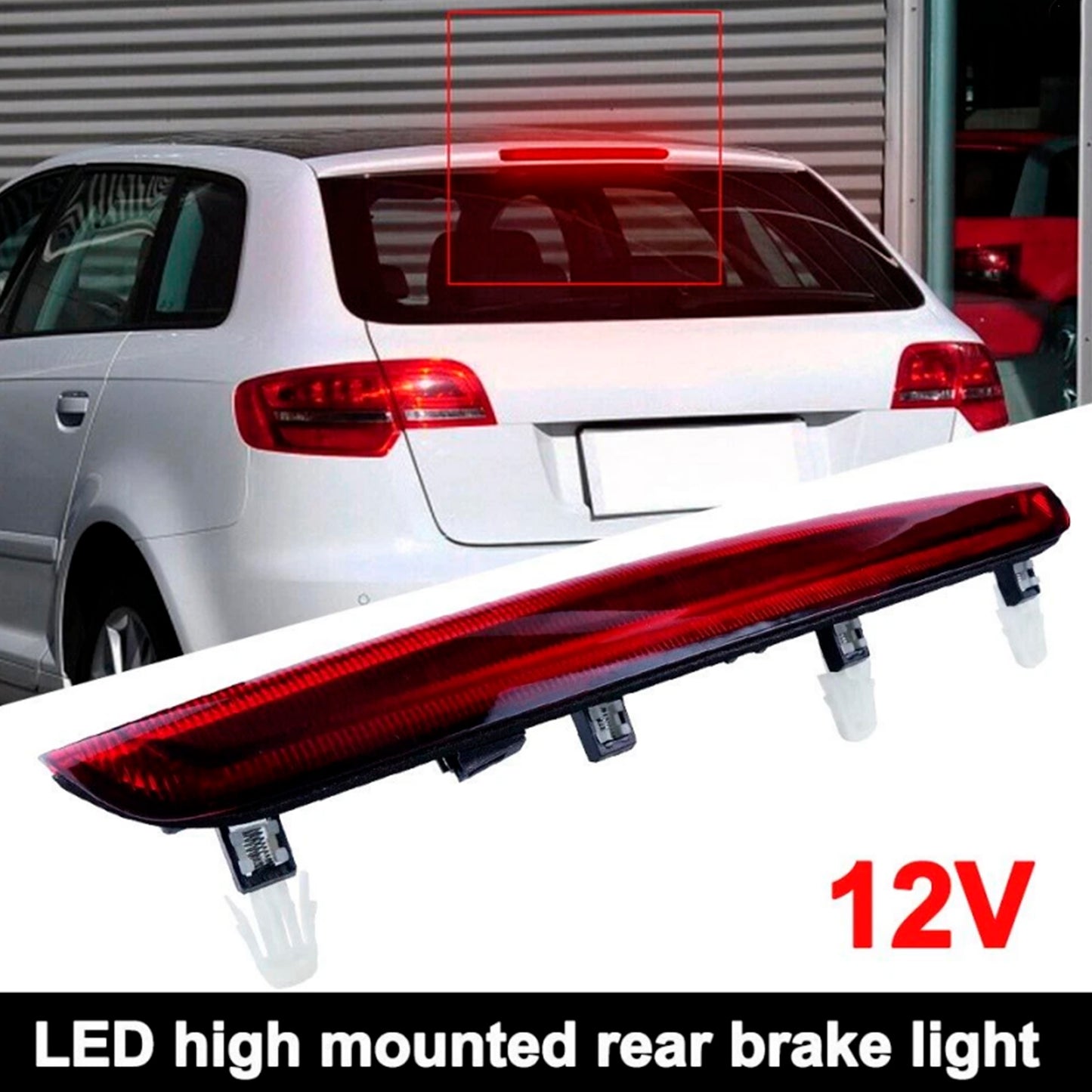 Third Brake Light Additional Brake Light 8P4945097C For Audi A3 8P S3 2004-2012