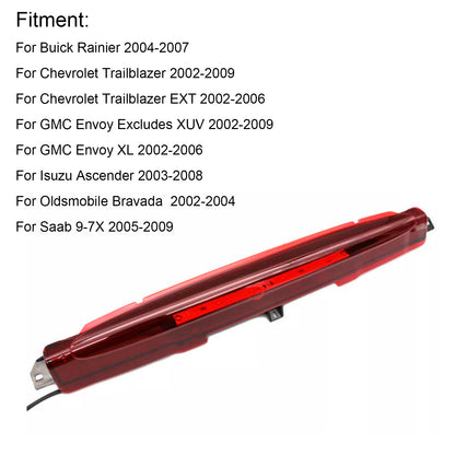 LED Third 3rd Brake Light Tail Lamp 15201921 For Trailblazer Envoy GMC 2002-2009