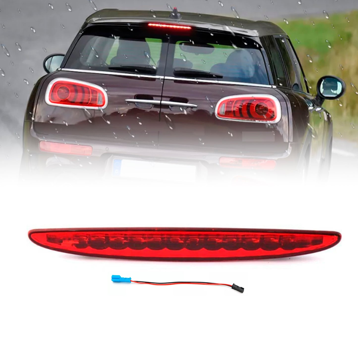 Third 3rd Brake Stop Light Taillight Lamp Red For Mini Cooper R50 R53 2002-2006