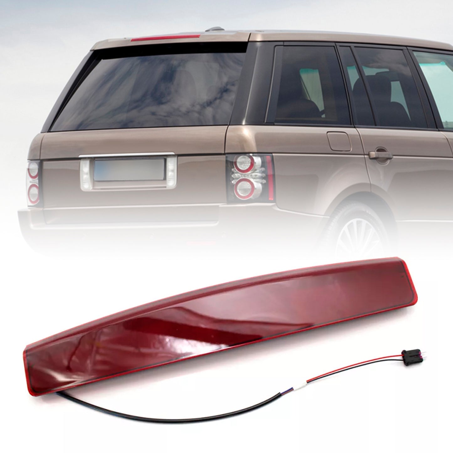 High Mount Stop Light Brake Lamp Red XFG000040 For Land Rover Range Rover 2004-2012