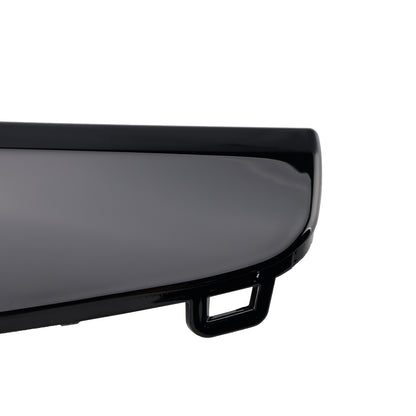 2PCS Front Fog Light Lamp Trim Fit Audi A6 C8 S-Line S6 2019-2023 Black