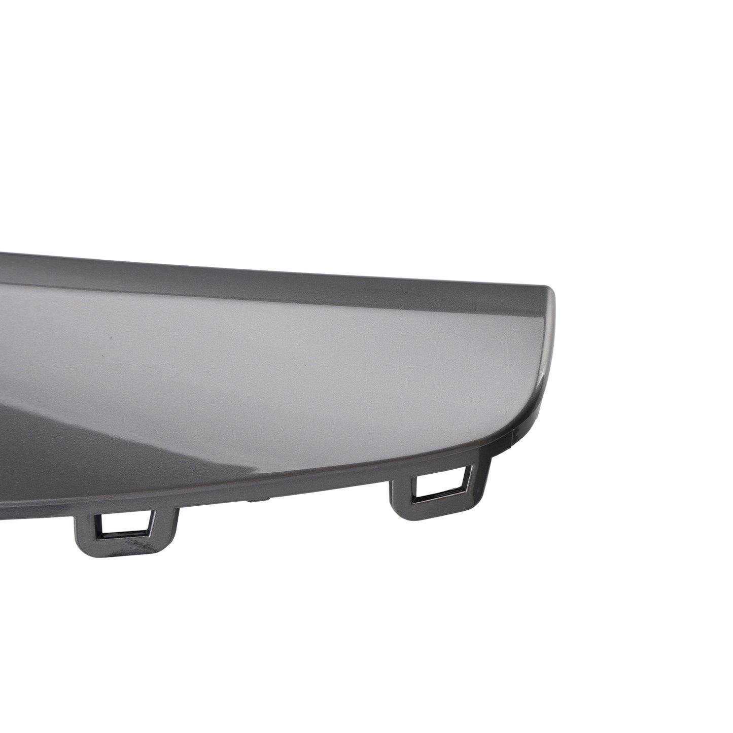 2PCS Front Fog Light Lamp Trim Fit Audi A6 C8 S-Line S6 2019-2023 Gray