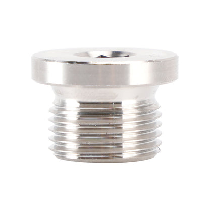 5X Standard M18 x 1.5 Sensor Plug Cap w/ Copper Washer Universal Fit Motorcycle