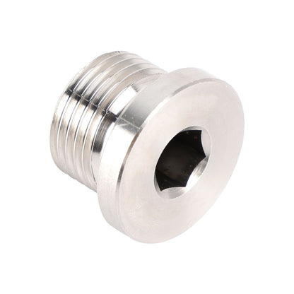 5X Standard M18 x 1.5 Sensor Plug Cap w/ Copper Washer Universal Fit Motorcycle