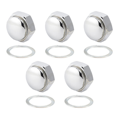 5x Steering Stem Nut w/Washer For Honda Z50A Z50R XR80R S90 SL70 SL90 SL100 S125