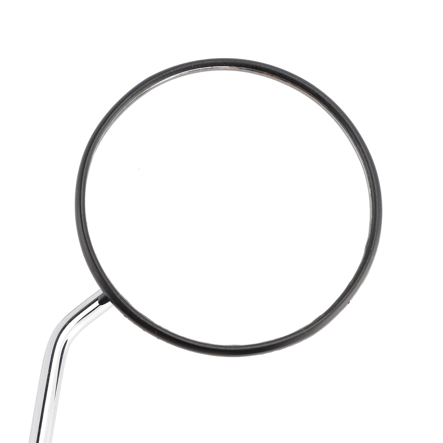 Round Black with Chrome Arm Mirror 8mm For Honda NA/NC/NN/NQ/NX/PA/SE/TG50 C70