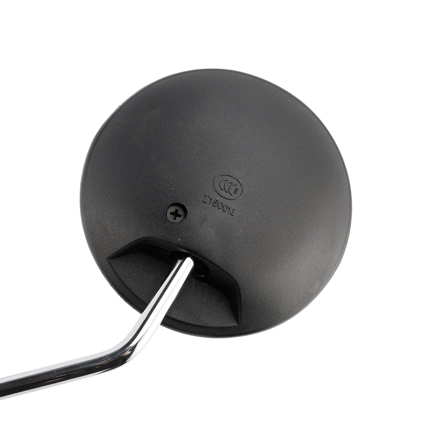 Round Black with Chrome Arm Mirror 8mm For Honda NA/NC/NN/NQ/NX/PA/SE/TG50 C70