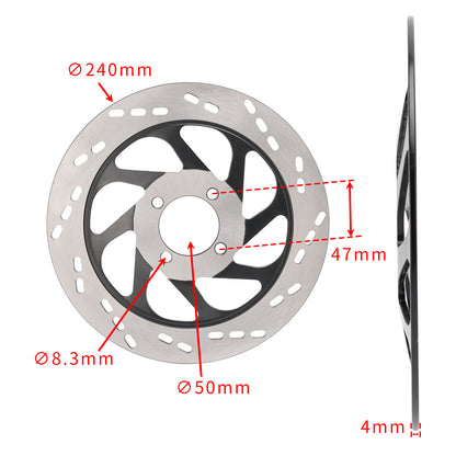 NEW Front Brake Disc Rotor 240mm For Suzuki EN125 EN 125 All years