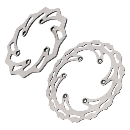 Front & Rear Brake Disc Rotor For 125 250 300 350 450 500 EXC XC SX SXF XCW