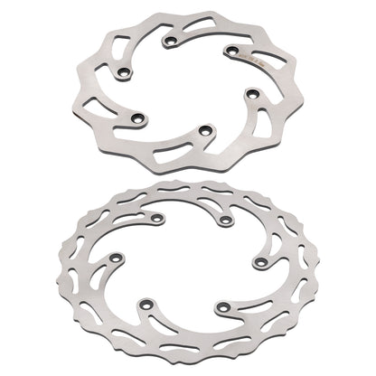 Front & Rear Brake Disc Rotor For 125 250 300 350 450 500 EXC XC SX SXF XCW