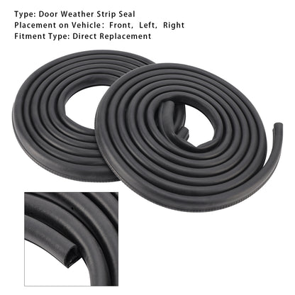 2pcs Front Door Weather Strip Seal 15244250 15063155 For Chevy Silverado Cab 1999-2007