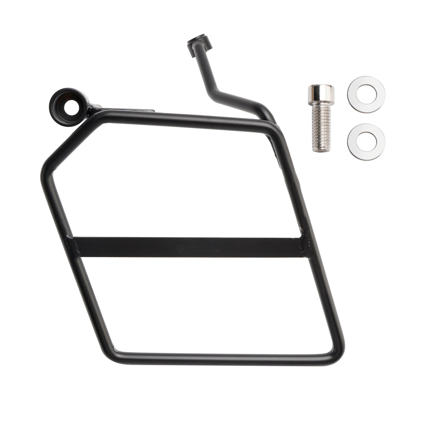 Luggage Rack Side Saddle Bag Mount Bracket Left Black For Honda Monkey 125 18-24