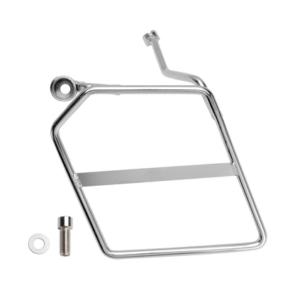 Luggage Rack Side Saddlebag Mount Bracket Left Chrome For Honda Monkey 125 18-24