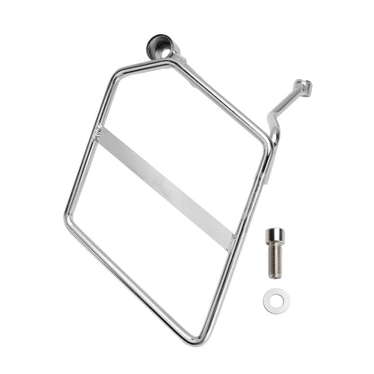 Luggage Rack Side Saddlebag Mount Bracket Left Chrome For Honda Monkey 125 18-24