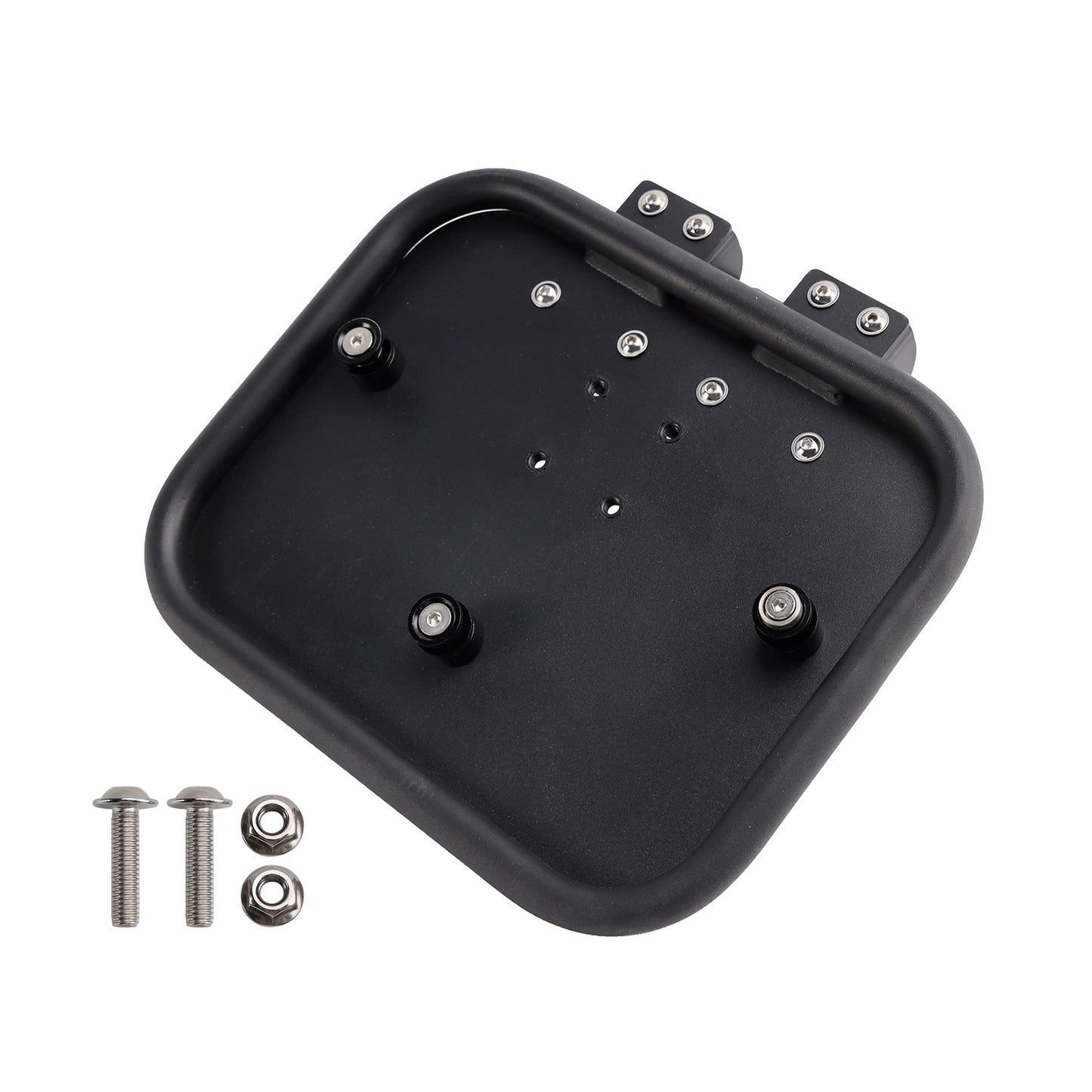 Luggage Rack Side Saddle Bag Mount Bracket Black For Honda Ct125 Huntercub 20-24
