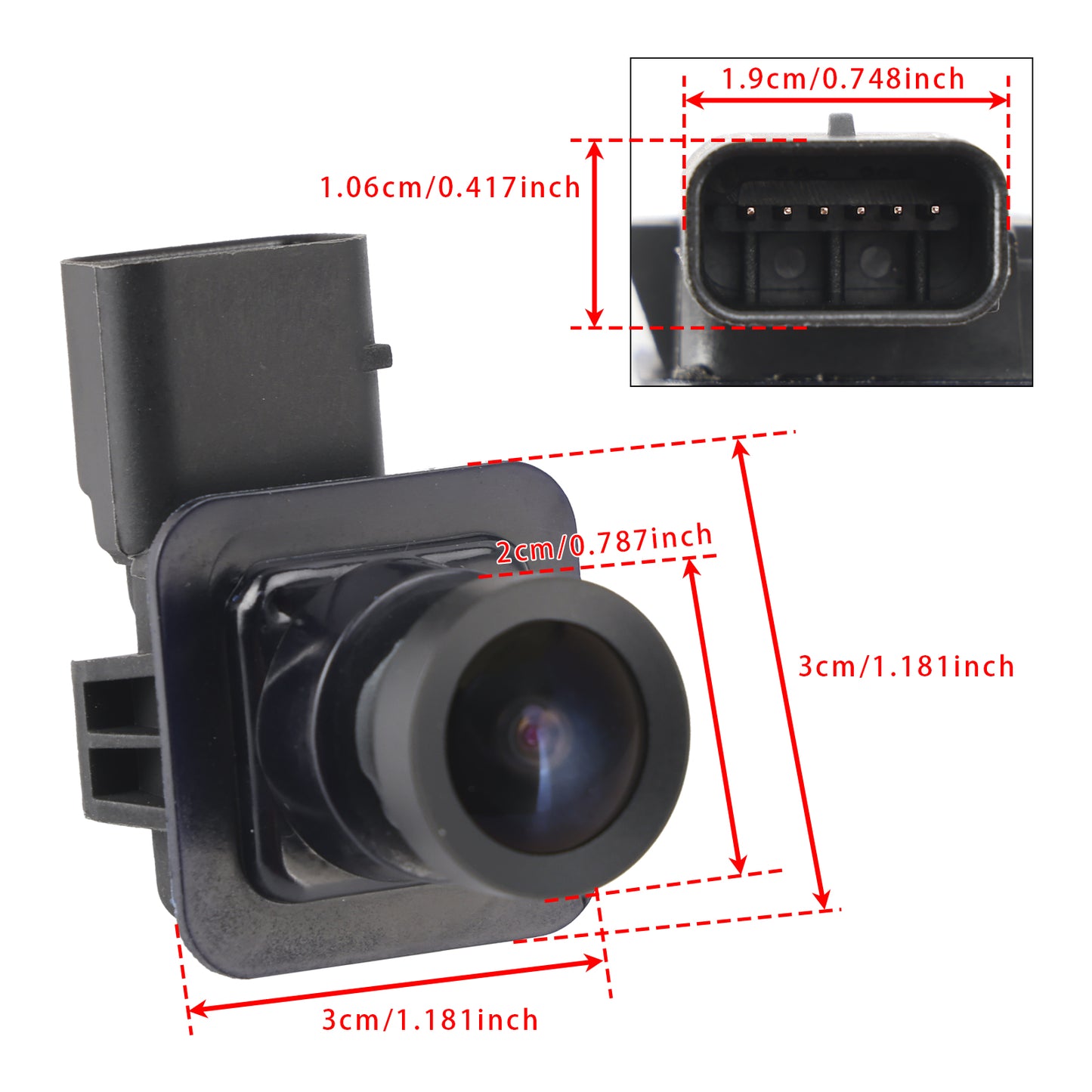 Rear Reverse Backup Camera Park Assist For Ford Edge 2011-2015 DT4T-19G490-AB