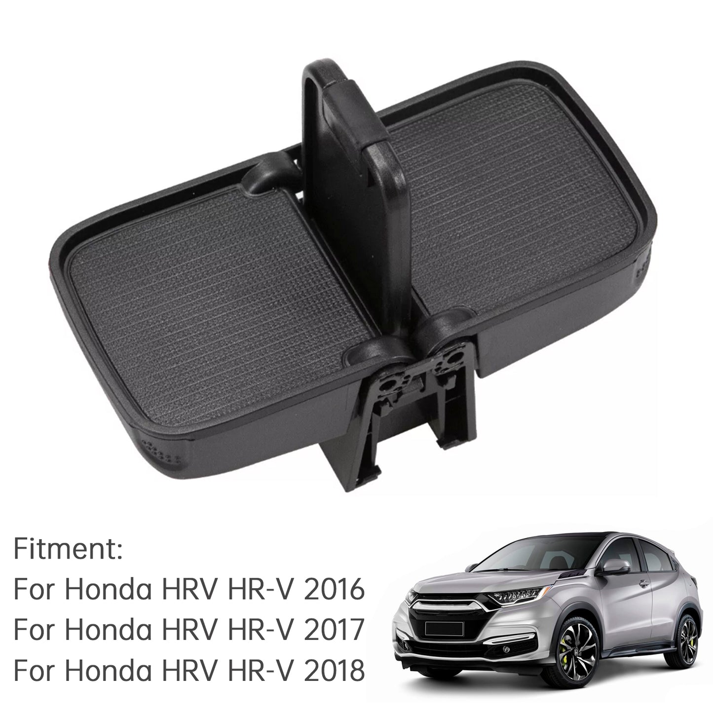 Center Console Cup Holder Insert Part 77230-T7W-A02ZA For Honda HRV HR-V 2016-18
