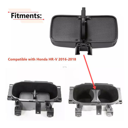 Center Console Cup Holder Insert Part 77230-T7W-A02ZA For Honda HRV HR-V 2016-18