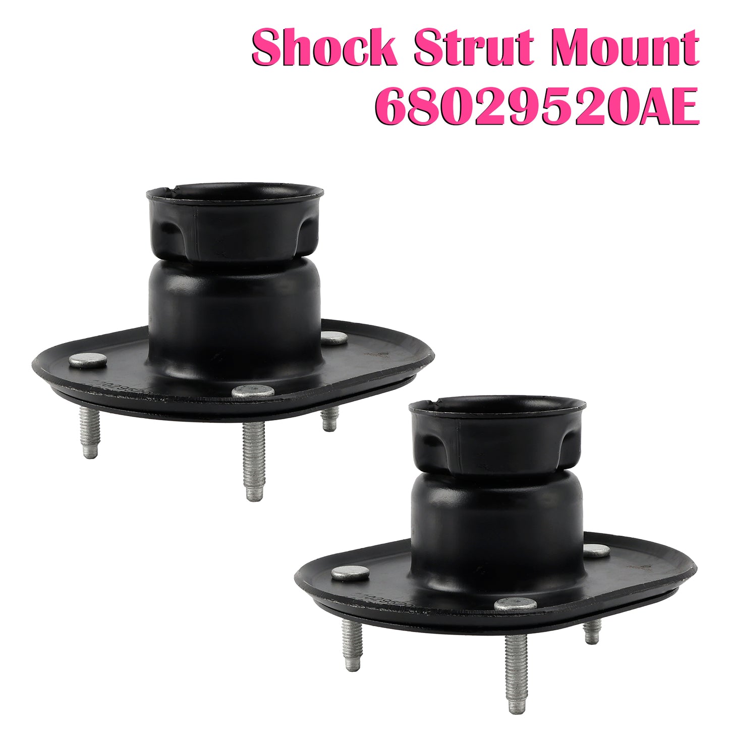 2× Shock Strut Mount Front Upper for Jeep Grand Cherokee for Dodge 68029520AE