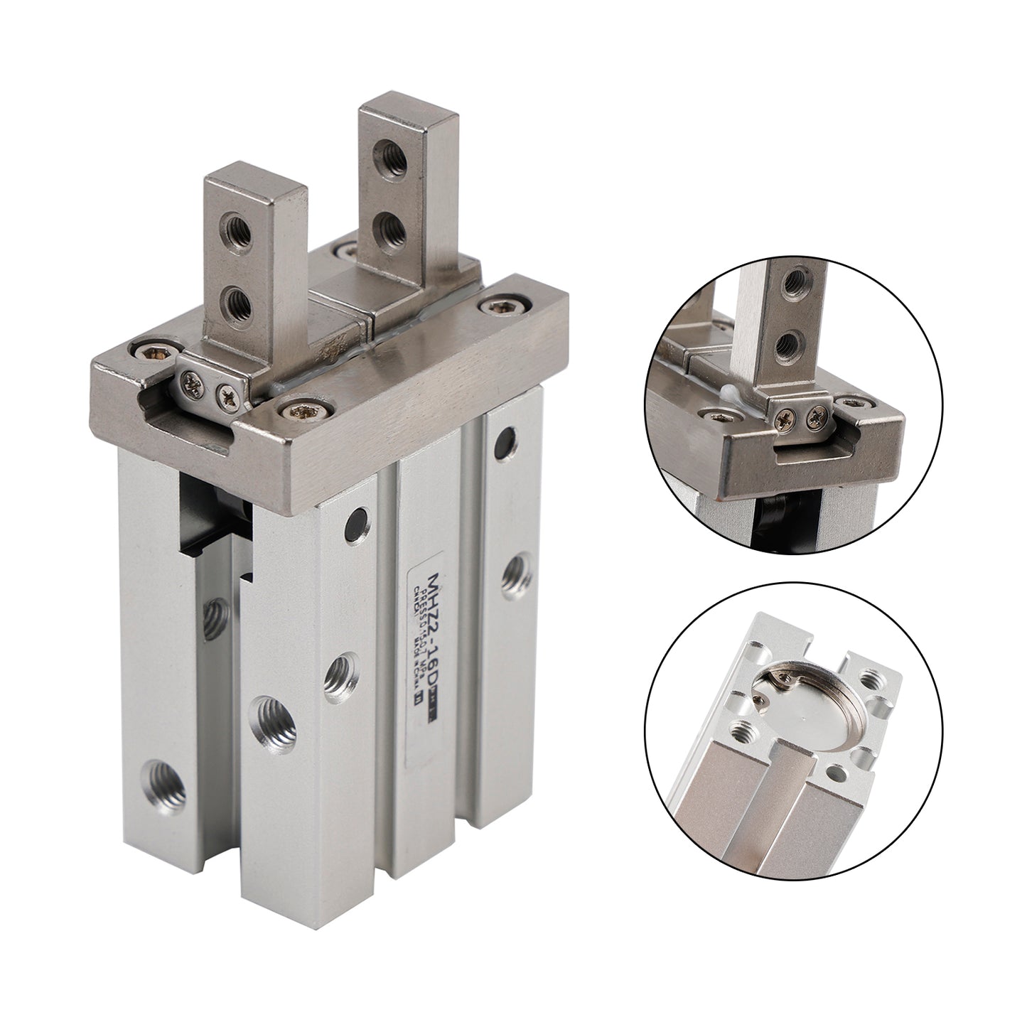 For SMC MHZ2-16D 16mm Parallel Air Gripper Cylinder Bore Pneumatic Part Finger