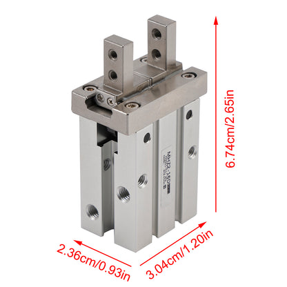 For SMC MHZ2-16D 16mm Parallel Air Gripper Cylinder Bore Pneumatic Part Finger