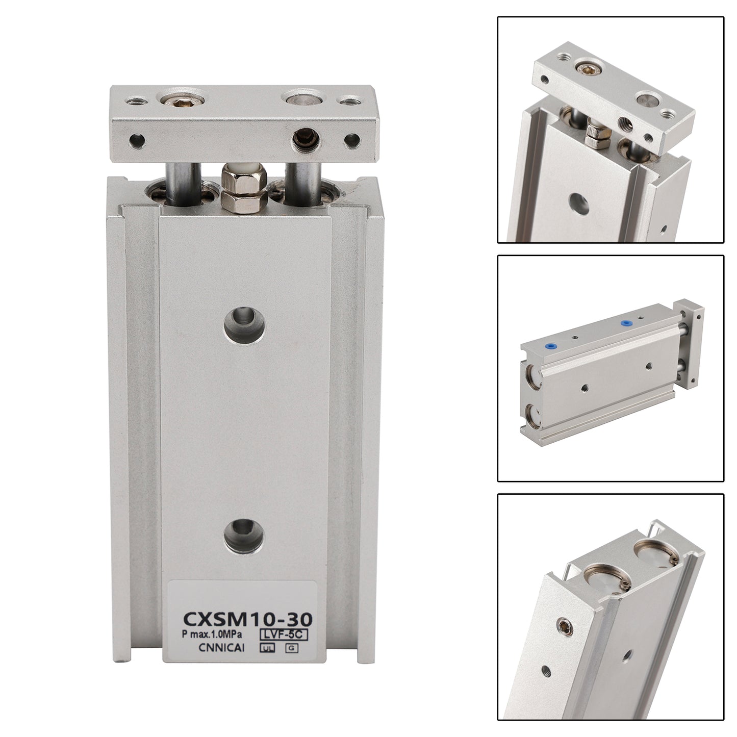 SMC CXSM10-30 CXSM1030 Air Cylinder Pneumatic Dual Rod Cylinder Double Acting