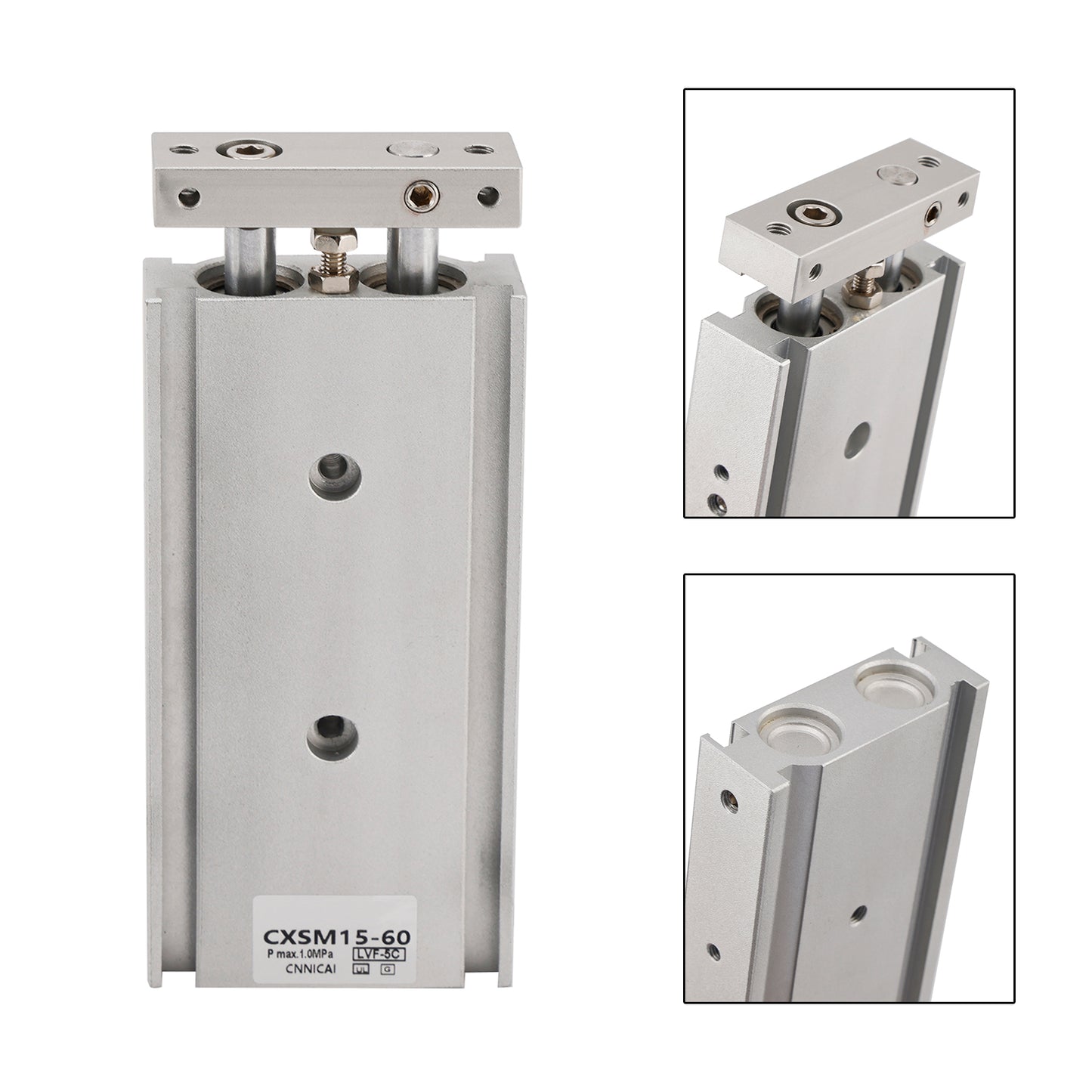 SMC CXSM15-60 CXSM1030 Air Cylinder Pneumatic Dual Rod Cylinder Double Acting