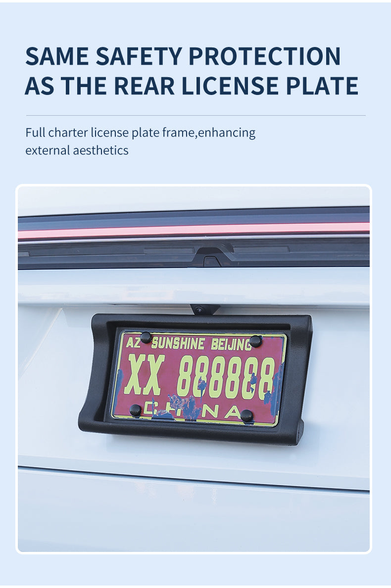 2Pcs US Standard License Plate Holder For US Car In Common Use