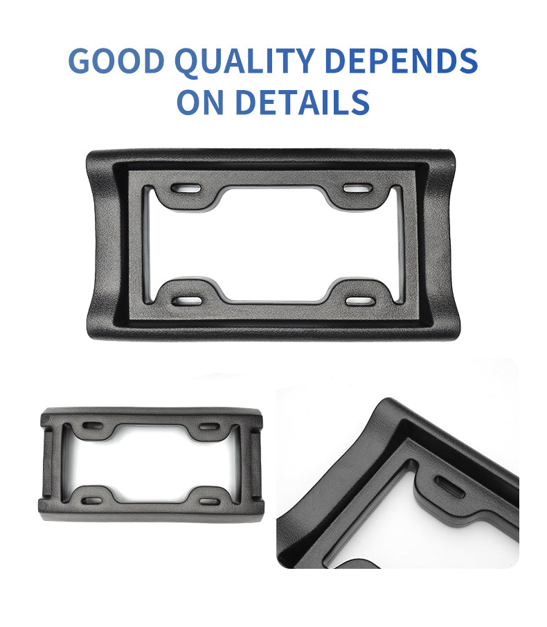 2Pcs US Standard License Plate Holder For US Car In Common Use