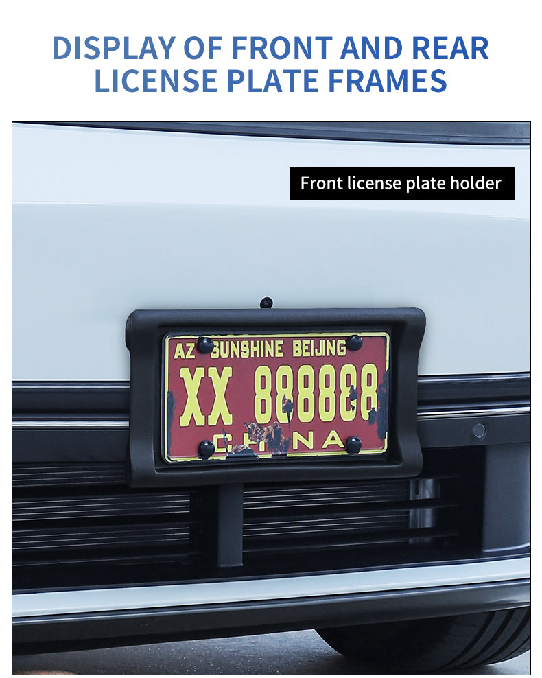 1Pcs US Standard License Plate Holder For US Car In Common Use