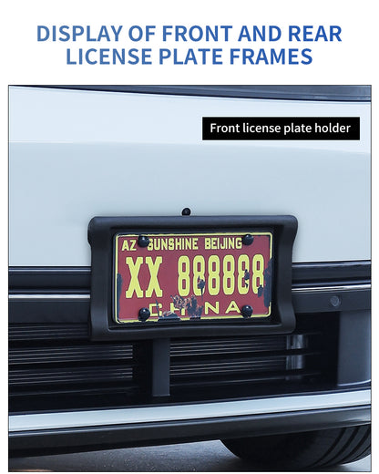 1Pcs US Standard License Plate Holder For US Car In Common Use