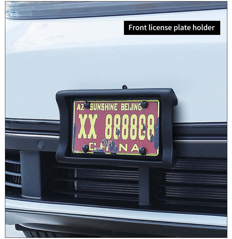 2Pcs US Standard License Plate Holder For US Car In Common Use