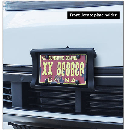 2Pcs US Standard License Plate Holder For US Car In Common Use