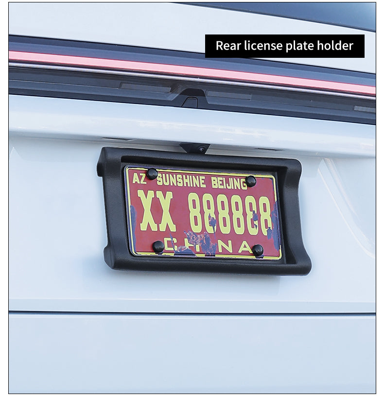 2Pcs US Standard License Plate Holder For US Car In Common Use