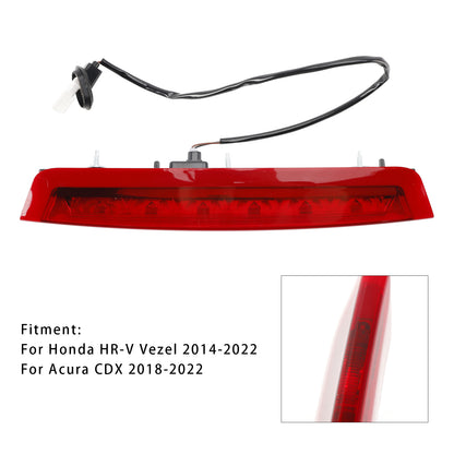 3RD Brake Light High Mount Stop Signal For Honda HR-V HRV VEZEL Acura 2014-2022 Red