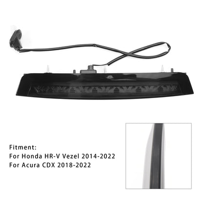 3RD Brake Light High Mount Stop Signal For Honda HR-V HRV VEZEL Acura 2014-2022 Black