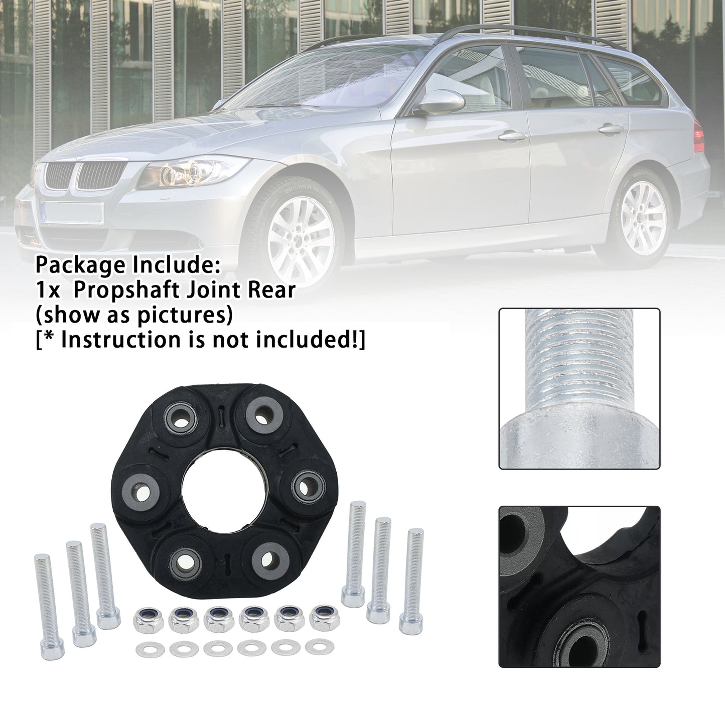 Propshaft Joint Rear 26117527392 For BMW 1 3 5 Series E81 E90 F10 X1 E84 X3 F25