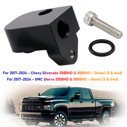 Temperature Air Intake Sensor Spacer Kit For 2017-2024 Chevy GM 6.6L Diesel