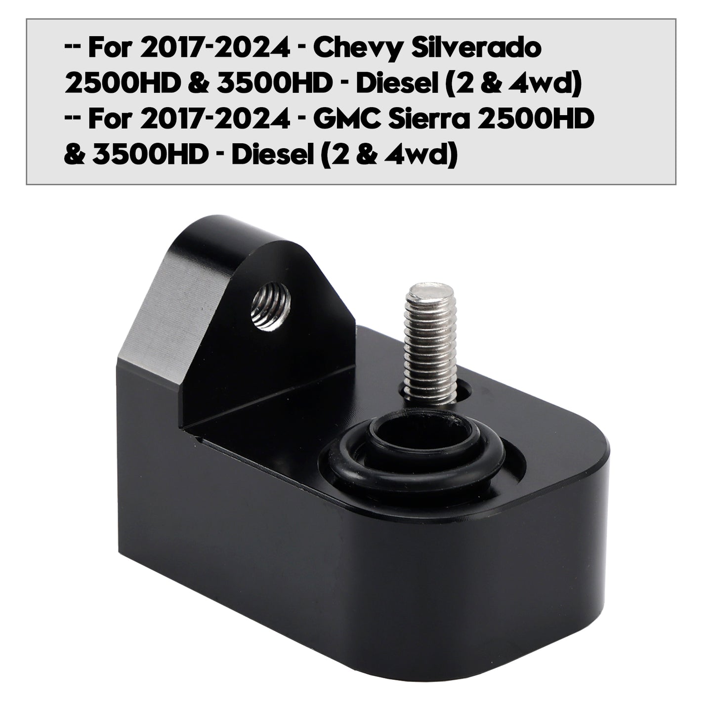 Temperature Air Intake Sensor Spacer Kit For 2017-2024 Chevy GM 6.6L Diesel