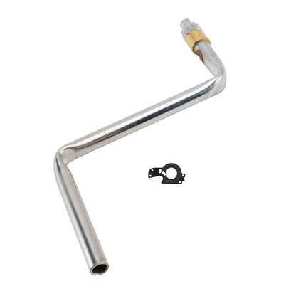 Truck Camper Crank Handle For Slide-in Truck Campers with 10-Tooth Gear On The End