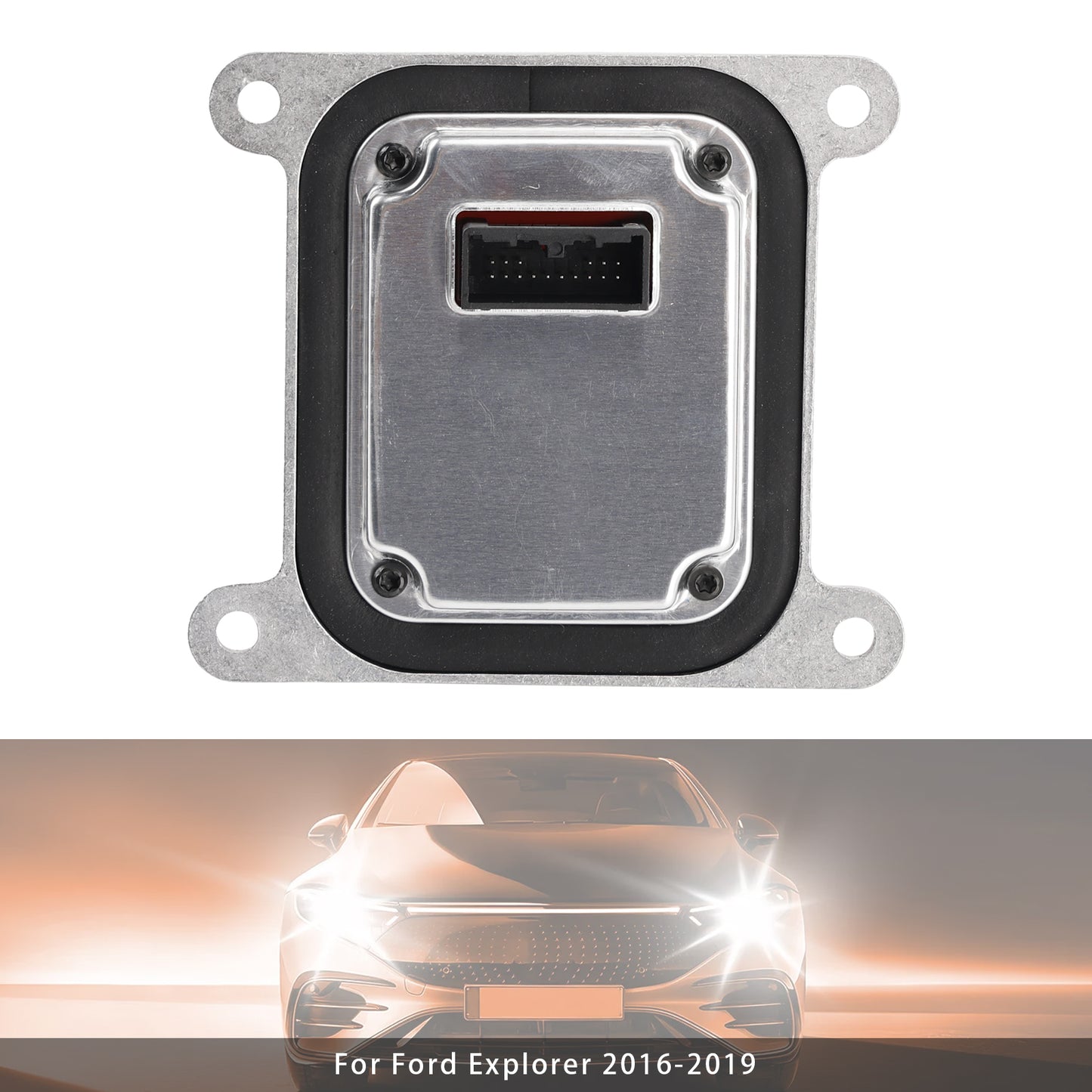 High Beam LED Headlight Driver Module JB53-13B626-D For Ford Explorer 2016-2019