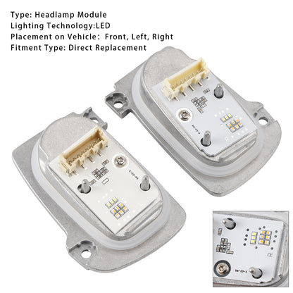 2Pcs LED Headlight DRL lightsource Control Unit 8V0998473A 8V0998474A For AUDI A3 S3