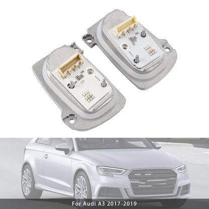 2Pcs LED Headlight DRL lightsource Control Unit 8V0998473A 8V0998474A For AUDI A3 S3