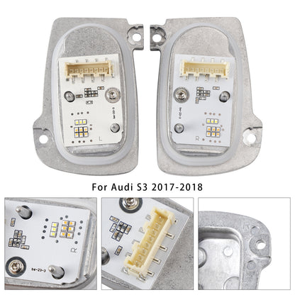 2Pcs LED Headlight DRL lightsource Control Unit 8V0998473A 8V0998474A For AUDI A3 S3