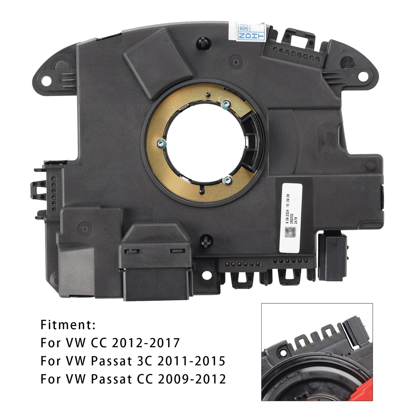 Slip Ring Steering Angle Sensor  5K0953569S 5K0953569AR For VW CC Passat