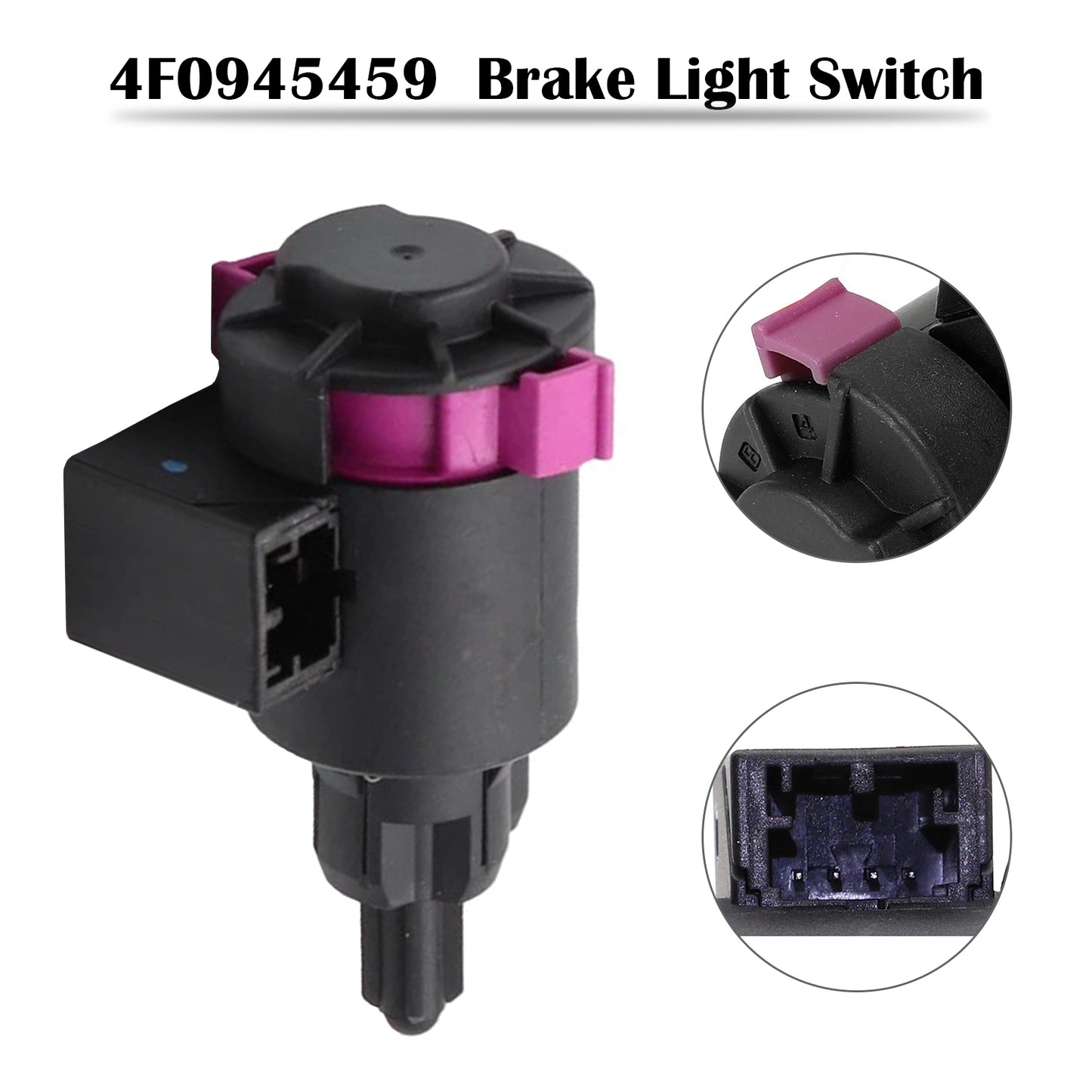 Brake Light Switch for AUDI A5 2007-2017 4F0945459 4F0945459A 4F0945459B