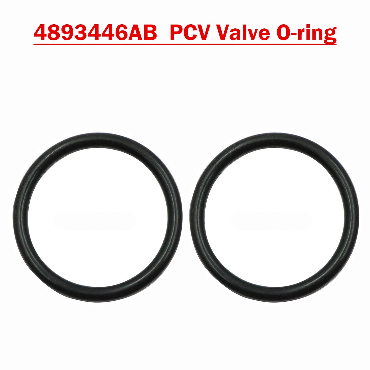 2x PCV Valve O-ring 4893446AB for Fiat 500 500L 500X for Dodge Darts 2012-2017