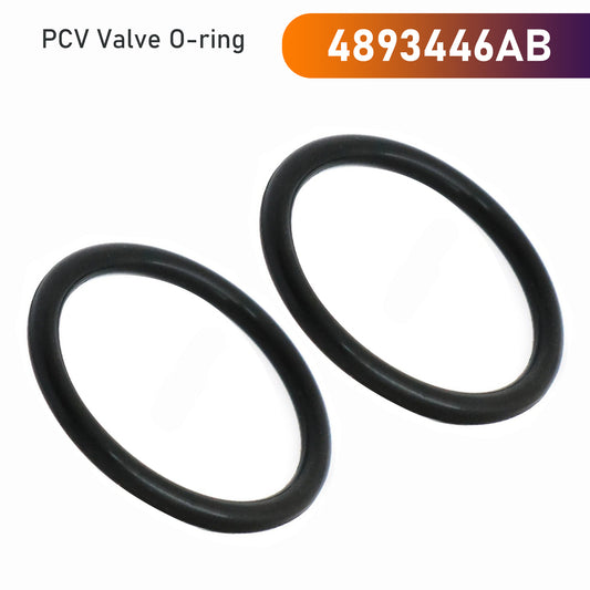 2x PCV Valve O-ring 4893446AB for Fiat 500 500L 500X for Dodge Darts 2012-2017