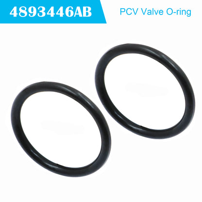 2x PCV Valve O-ring 4893446AB for Fiat 500 500L 500X for Dodge Darts 2012-2017