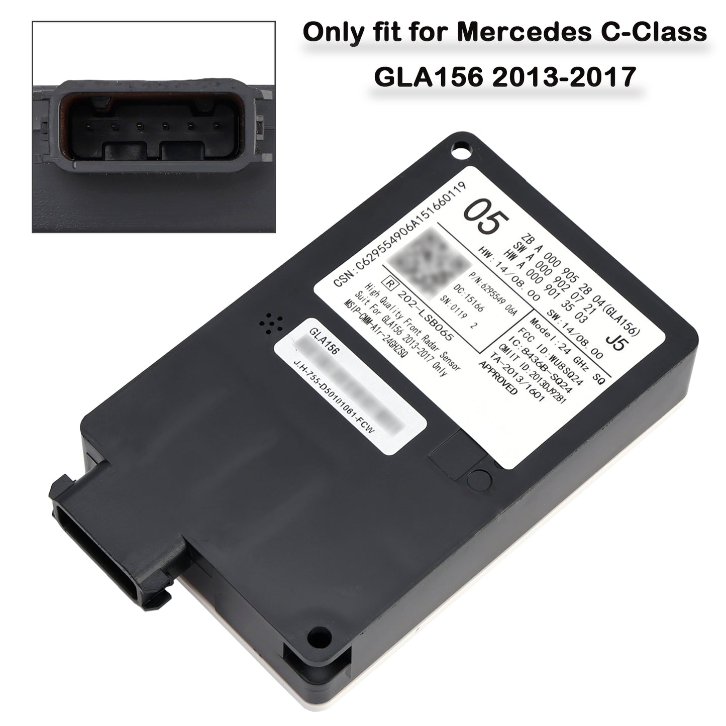 Front Radar Sensor Distronic Control Unit A0009052804 For Mercedes C-Class GLA156 2013-2017